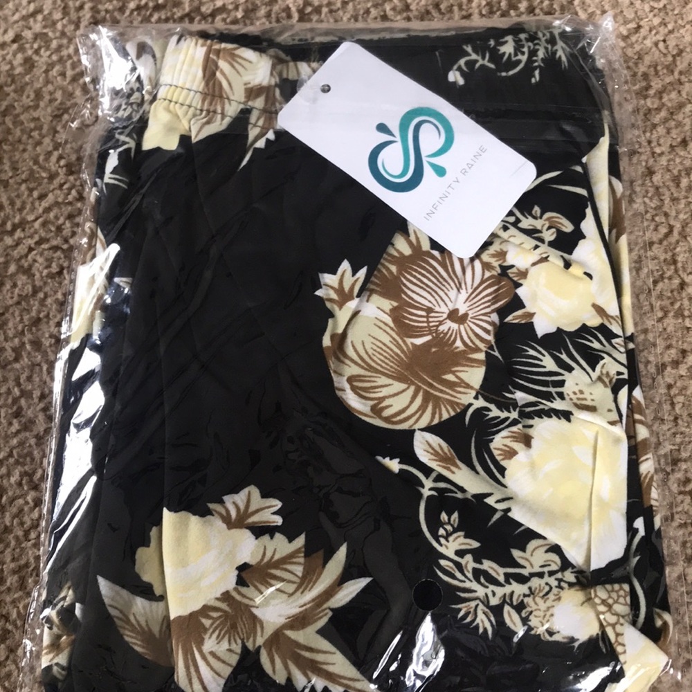 Floral print leggings